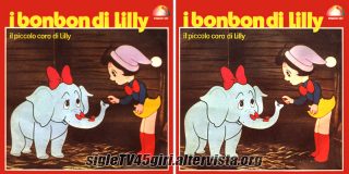 I bonbon di Lilly disco vinile 45 giri